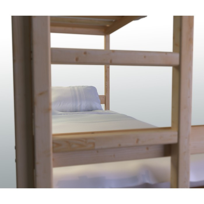 Двухъярусная кровать «Дюна», 70 × 160 см, массив сосны - фото 5 - id-p199311227
