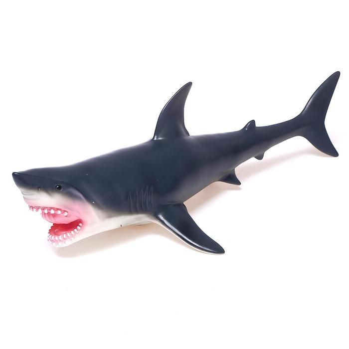Фигурка животного «Серая акула», длина 41 см - фото 1 - id-p199295492