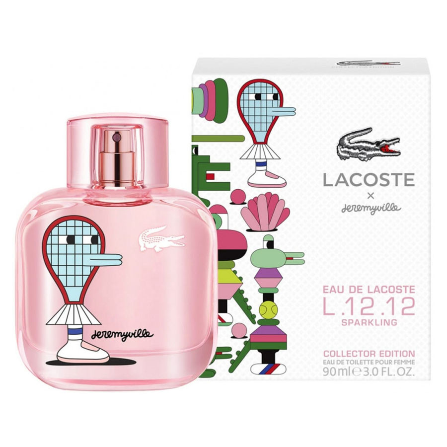 Женская туалетная вода Lacoste Eau de Lacoste L.12.12 Sparkling Collector Edition x Jeremyville edt 90ml