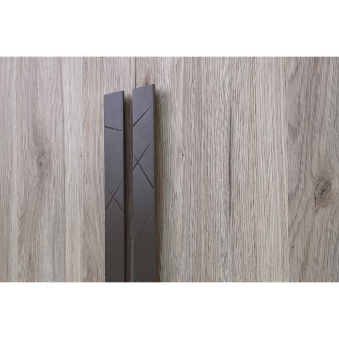 Шкаф двухдверный «Лайк 55.01», 800 × 550 × 2100 мм, цвет дуб мария / какао - фото 2 - id-p199312362