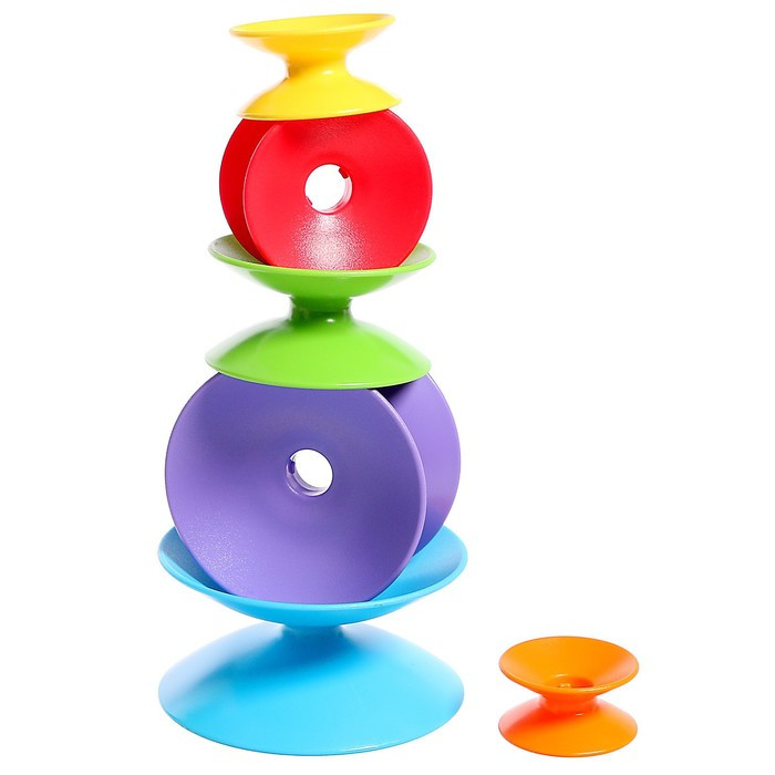 Развивающая игрушка «Цветная пирамидка» - фото 5 - id-p199287561
