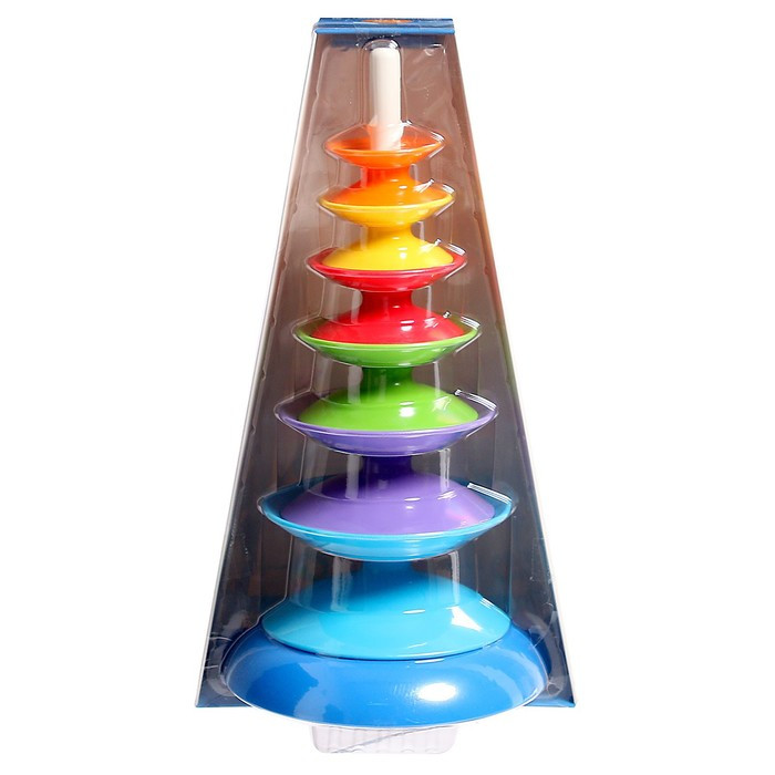 Развивающая игрушка «Цветная пирамидка» - фото 7 - id-p199287561