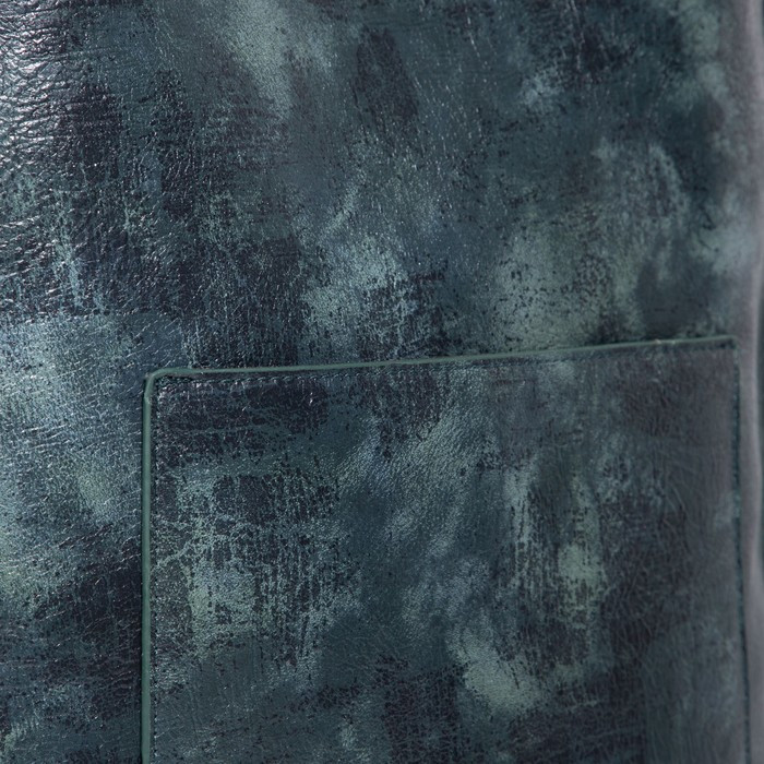 Сумка-мешок, отдел на молнии, наружный карман, длинный ремень, цвет синий - фото 5 - id-p199284634
