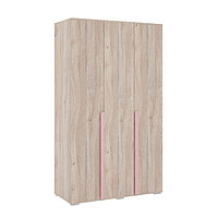 Шкаф трёхдверный «Лайк 05.01», 1200 × 550 × 2100 мм, цвет дуб мария / роуз