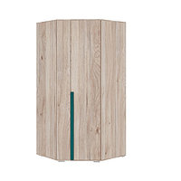 Шкаф угловой «Лайк 06.01», 980 × 980 × 2100 мм, цвет дуб мария / изумруд