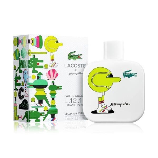 Мужская туалетная вода Lacoste L.12.12 Pure Blanc Collector Edition Pour Homme x Jeremyville edt 100 - фото 1 - id-p199328604