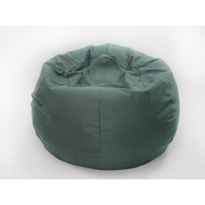 Кресло-мешок «Орбита», размер 45x100 см, цвет малахит, рогожка - фото 1 - id-p199321699