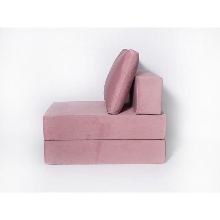 Кресло-кровать «Окта», размер 75x100 см, цвет пыльная роза, велюр - фото 2 - id-p199322071