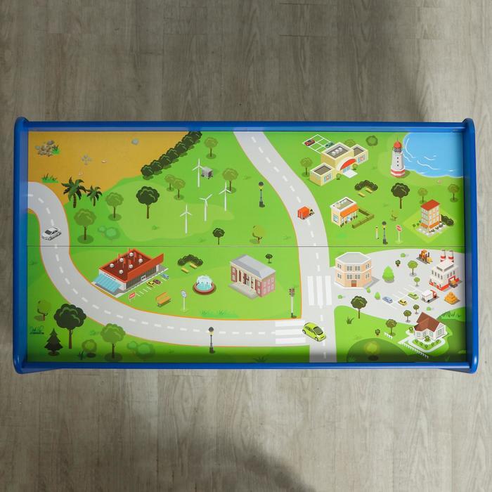 Стол детский «Универсальный» для железных дорог, и других игр, в собран. виде: 100×57×40 см - фото 2 - id-p199291459