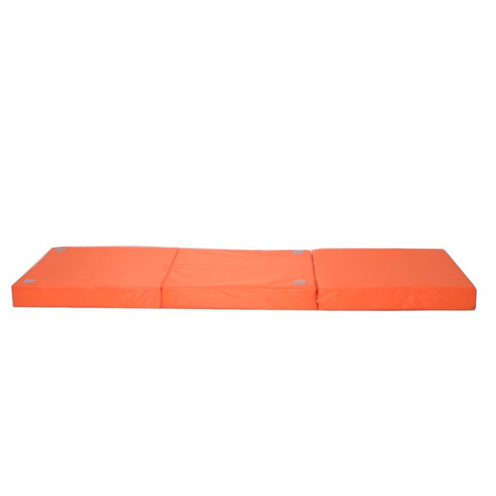 Пуф «Мобильный матрас», размер 67x61x33 см, водоотталкивающая ткань, оранжевый - фото 1 - id-p199321720