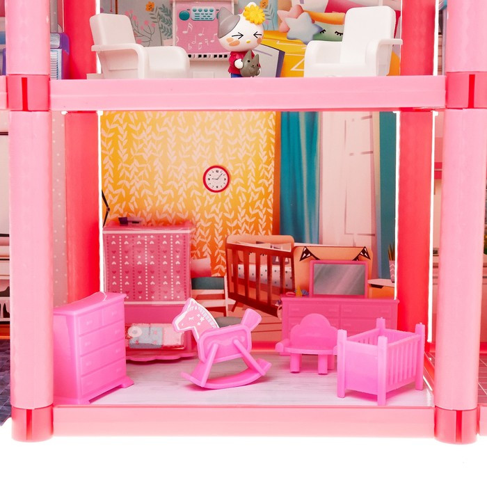 Дом для кукол «Кукольный дом» с мебелью и аксессуарами - фото 6 - id-p199285718