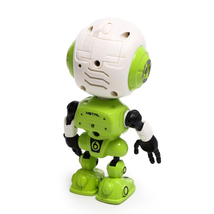 Робот «Смартбот», реагирует на прикосновение, световые и звуковые эффекты, цвета зелёный - фото 4 - id-p199296395