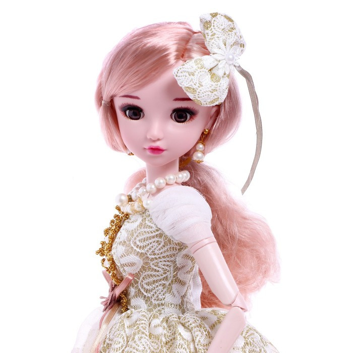 Кукла интерактивная шарнирная «Оля» в платье, с пультом - фото 2 - id-p199327732
