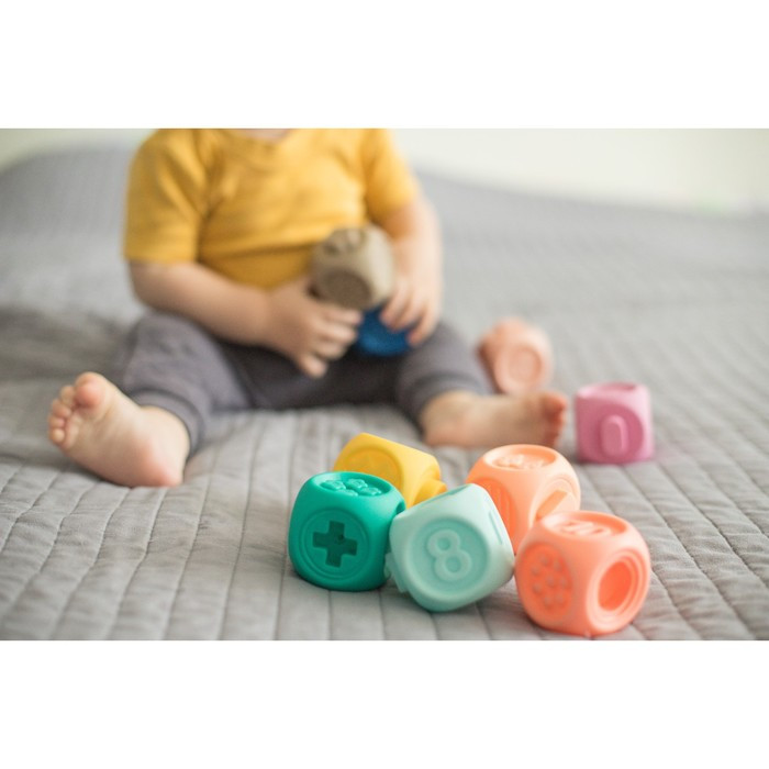 Набор игрушек для ванны «Кубики», 10 шт, силиконовые - фото 8 - id-p199295731