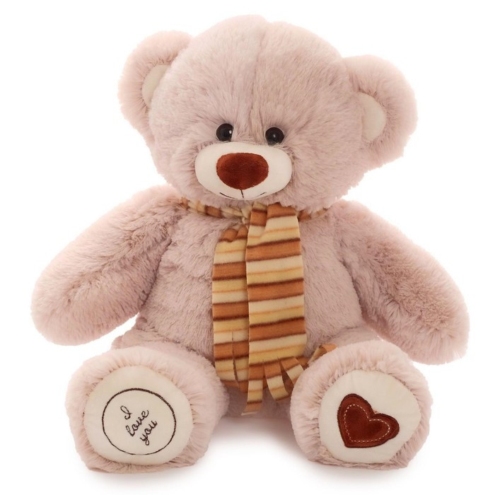 Мягкая игрушка «Медведь Фреди» латте, 50 см - фото 3 - id-p199290624