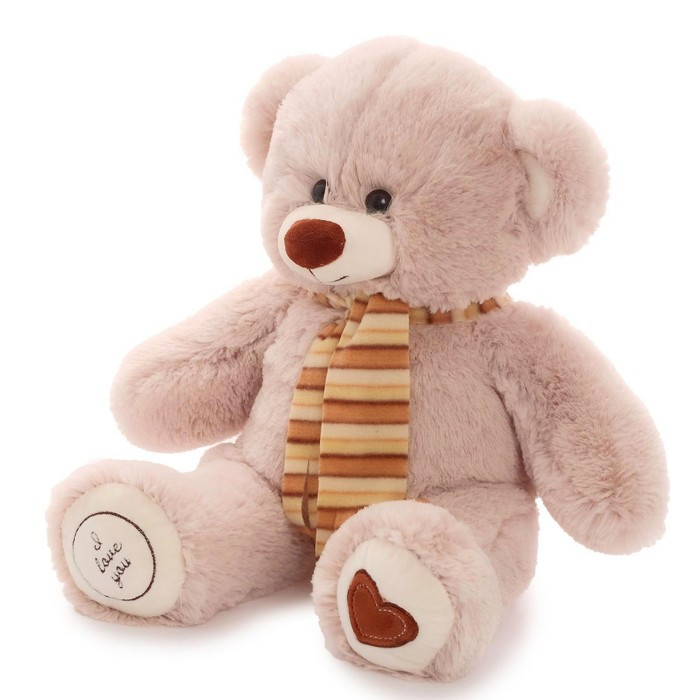 Мягкая игрушка «Медведь Фреди» латте, 50 см - фото 4 - id-p199290624