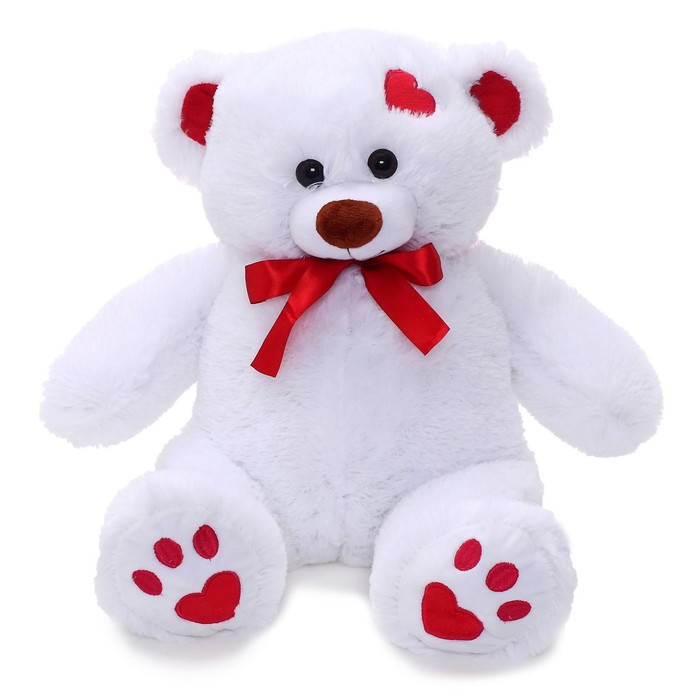 Мягкая игрушка «Медведь Кельвин» белый, 50 см - фото 1 - id-p199290631
