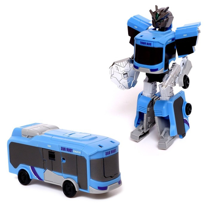 Робот «Автобус», трансформируется, МИКС - фото 2 - id-p199296482