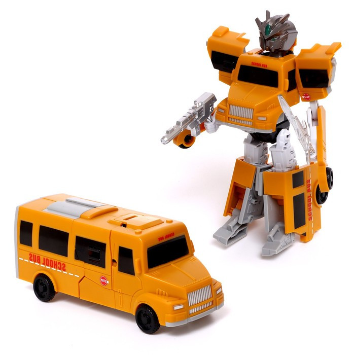 Робот «Автобус», трансформируется, МИКС - фото 3 - id-p199296482