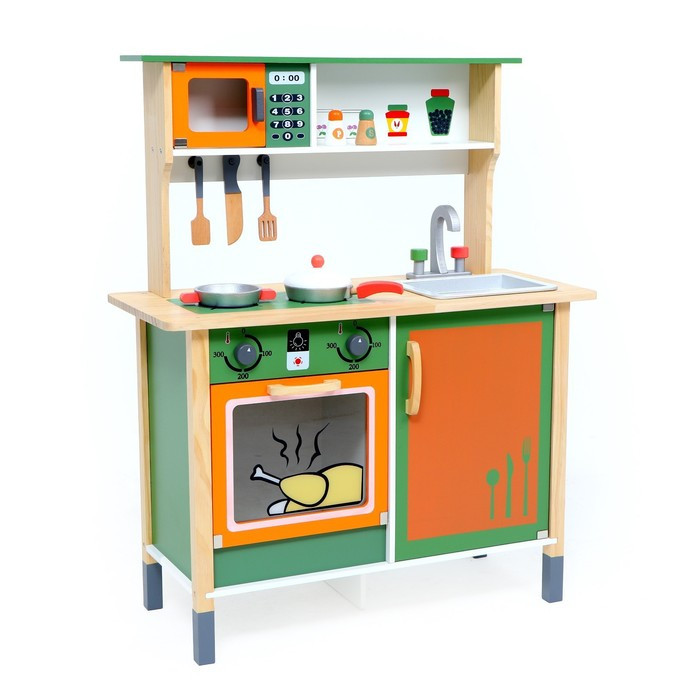 Детский игровой набор «Кухня» 69,5 × 29,5 × 86 см - фото 1 - id-p199286833