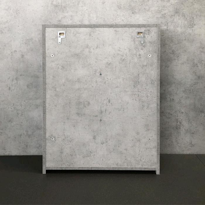 Шкаф подвесной COMFORTY «Осло-60», бетон светлый - фото 6 - id-p199309104