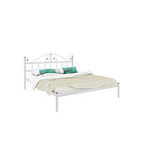 Кровать «Диана», 1600 × 2000 мм, металл, цвет белый