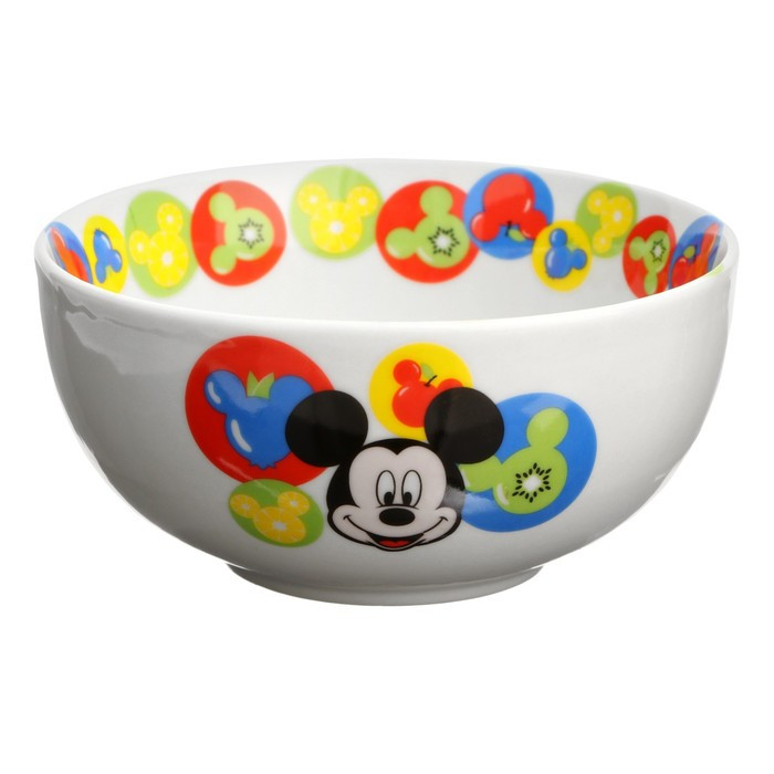 Набор детской посуды "Микки" 2 предмета: салатник, кружка, Микки Маус и его друзья - фото 3 - id-p199326183