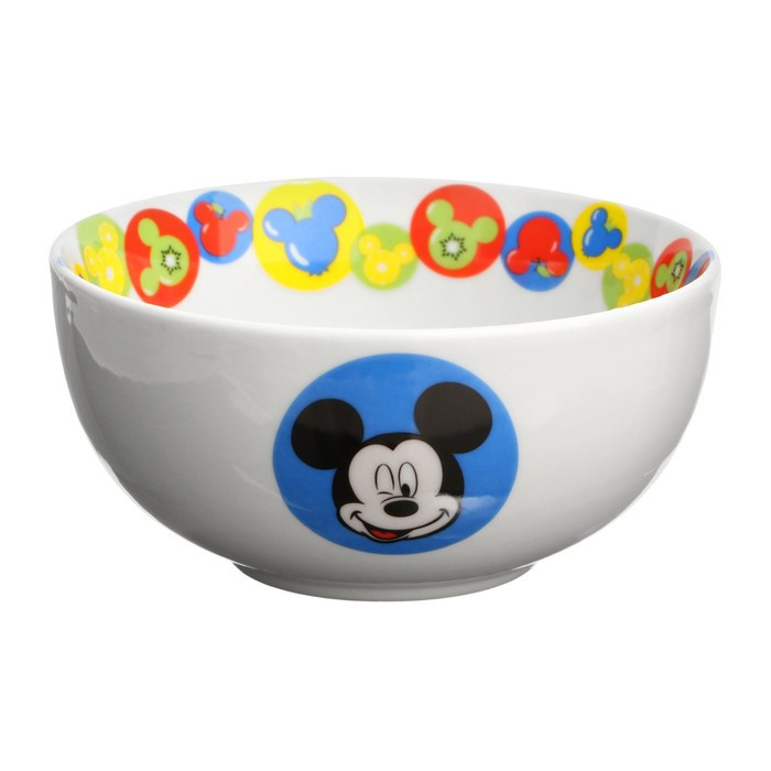 Набор детской посуды "Микки" 2 предмета: салатник, кружка, Микки Маус и его друзья - фото 4 - id-p199326183