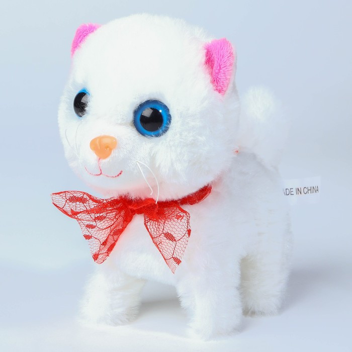 Интерактивная игрушка «Любимый питомец: Кошечка Мари», звук, ходит, Disney, цвет белый - фото 4 - id-p199289774