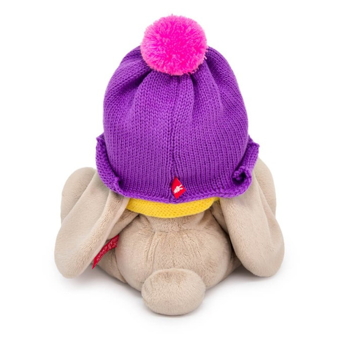 Мягкая игрушка «Зайка Ми в шапке и полосатом шарфе», 18 см - фото 3 - id-p199290774