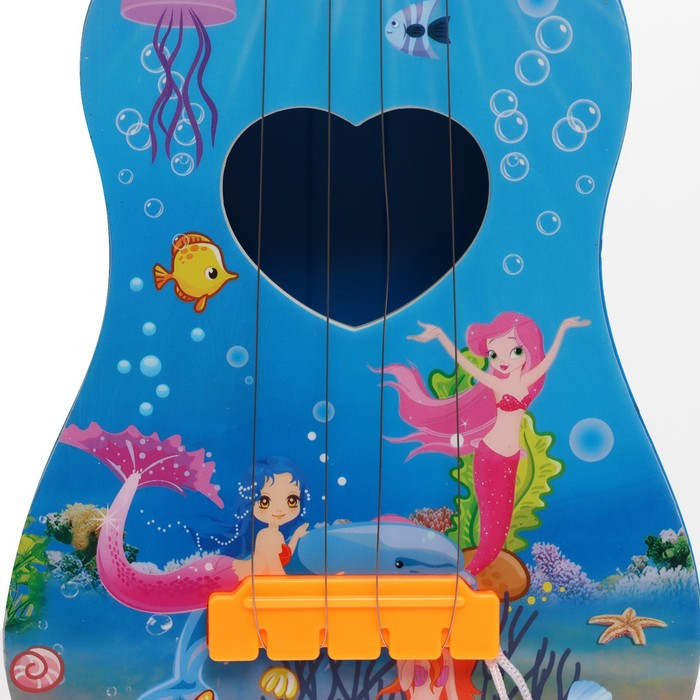 Игрушка музыкальная «Гитара. Волшебный мир», 4 струны, цвета МИКС - фото 3 - id-p199297546