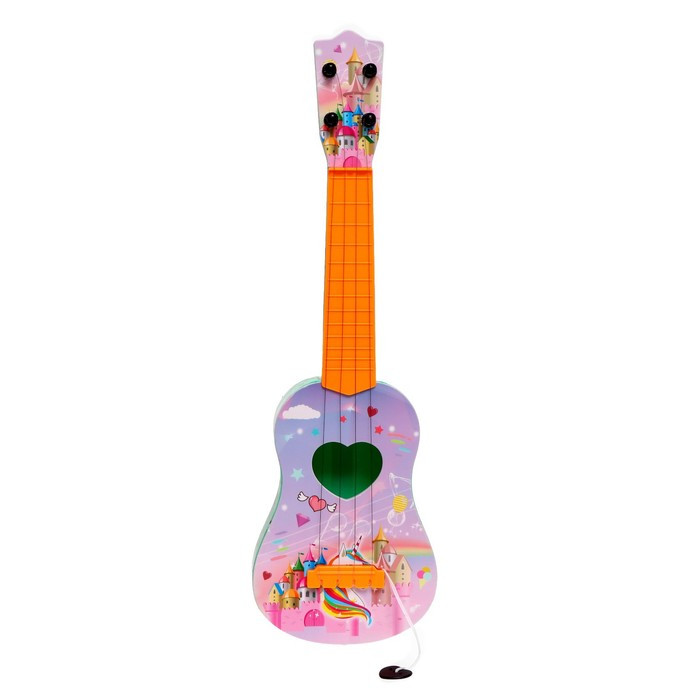 Игрушка музыкальная «Гитара. Волшебный мир», 4 струны, цвета МИКС - фото 7 - id-p199297546
