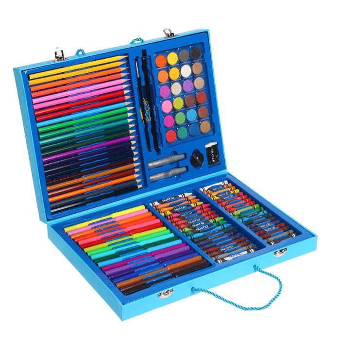 Набор для рисования в голубой коробке - фото 1 - id-p199324744