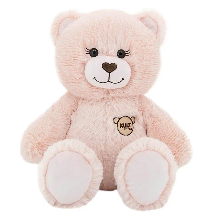 Мягкая игрушка «Медведь», 3 открытки, цвет пудровый, 65 см - фото 1 - id-p199290798