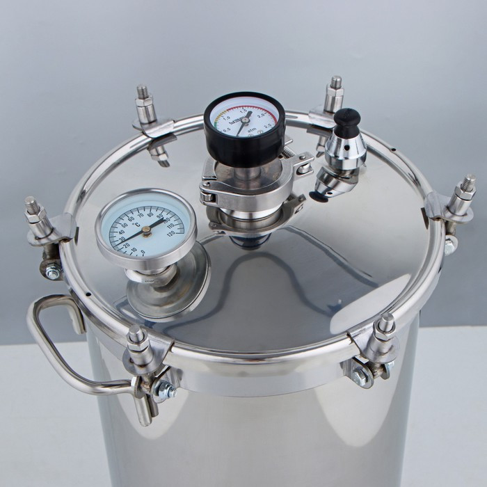 Автоклав-стерилизатор «Консерватор Макси», 20 л, манометр, термометр, клапан сброса давления, нержавеющая - фото 3 - id-p199302684