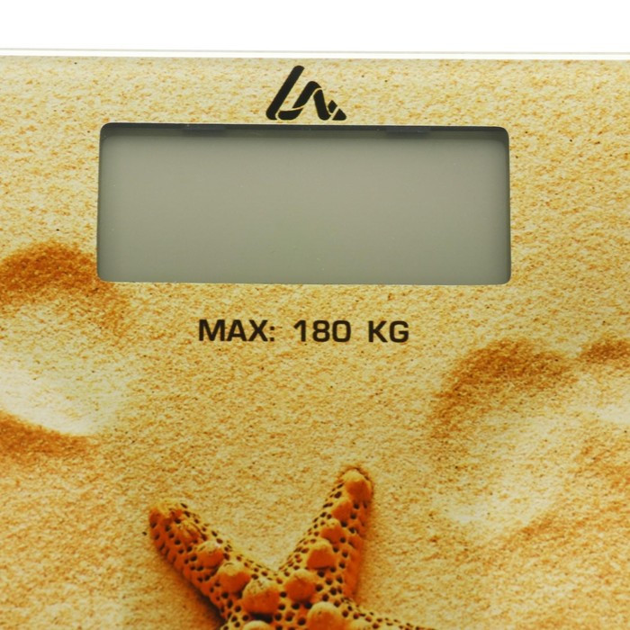 Весы напольные Luazon LVE-005 "Песок", электронные, до 180 кг, 2хAАА (не в комплекте) - фото 5 - id-p199327184