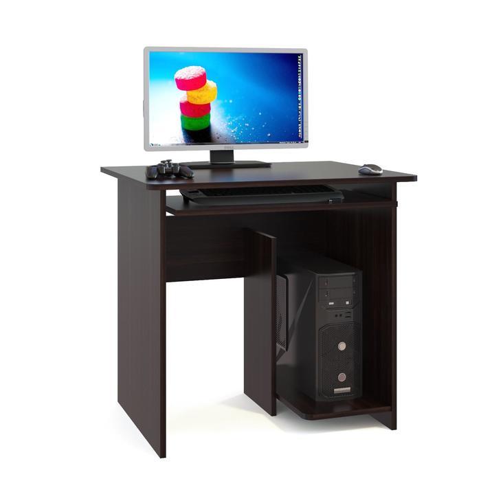 Компьютерный стол «КСТ 21.1», 800 × 600 × 740 мм, цвет венге - фото 1 - id-p199307286