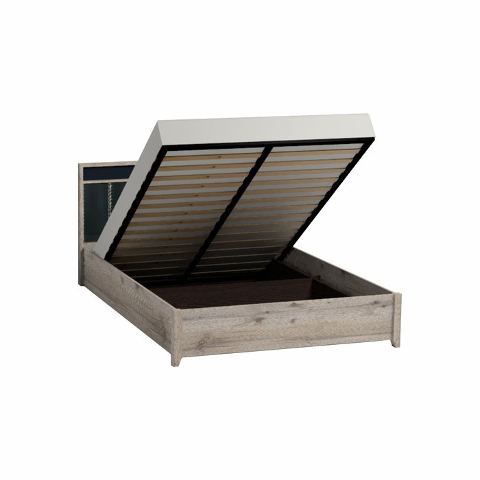 Кровать Люкс с подъёмным механизмом Nature 308, 1400 × 2000 мм, цвет гаскон пайн / чёрный - фото 2 - id-p199315296