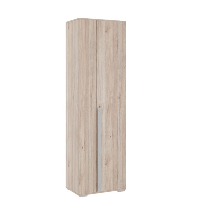 Шкаф двухдверный «Лайк 08.01», 620 × 420 × 2100 мм, цвет дуб мария / галька - фото 1 - id-p199312255