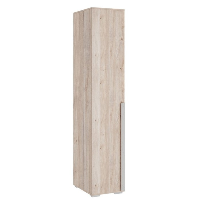 Шкаф однодверный «Лайк 01.01», 400 × 550 × 2100 мм, цвет дуб мария / галька - фото 1 - id-p199312264
