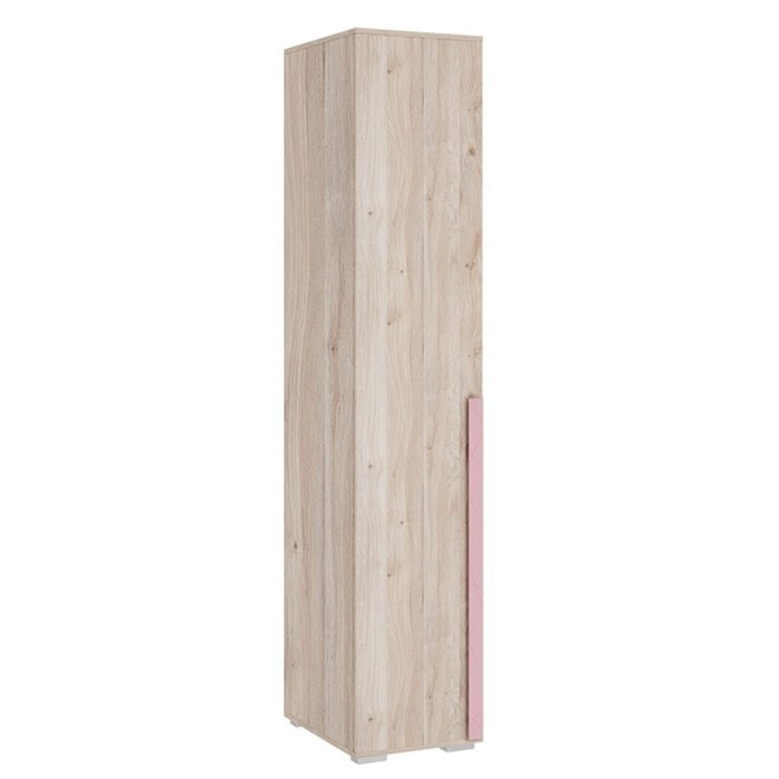 Шкаф однодверный «Лайк 01.01», 400 × 550 × 2100 мм, цвет дуб мария / роуз - фото 1 - id-p199312270