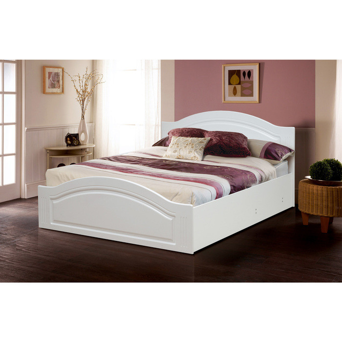 Кровать МДФ с подъёмным механизмом, 800 × 2000 мм, цвет белый - фото 1 - id-p199315375
