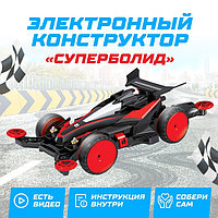 Электронный конструктор «Суперболид», 4WD