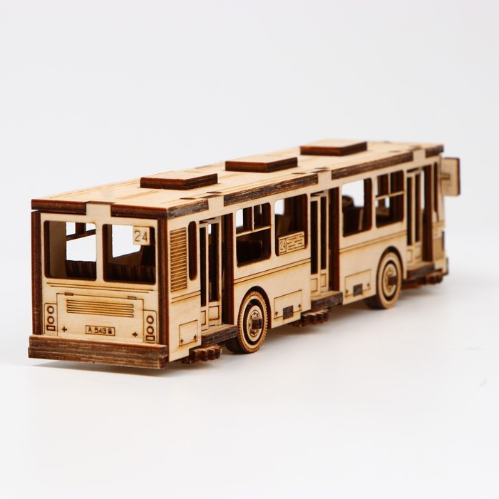 Cборная модель «Автобус» 75 детали - фото 4 - id-p199330424