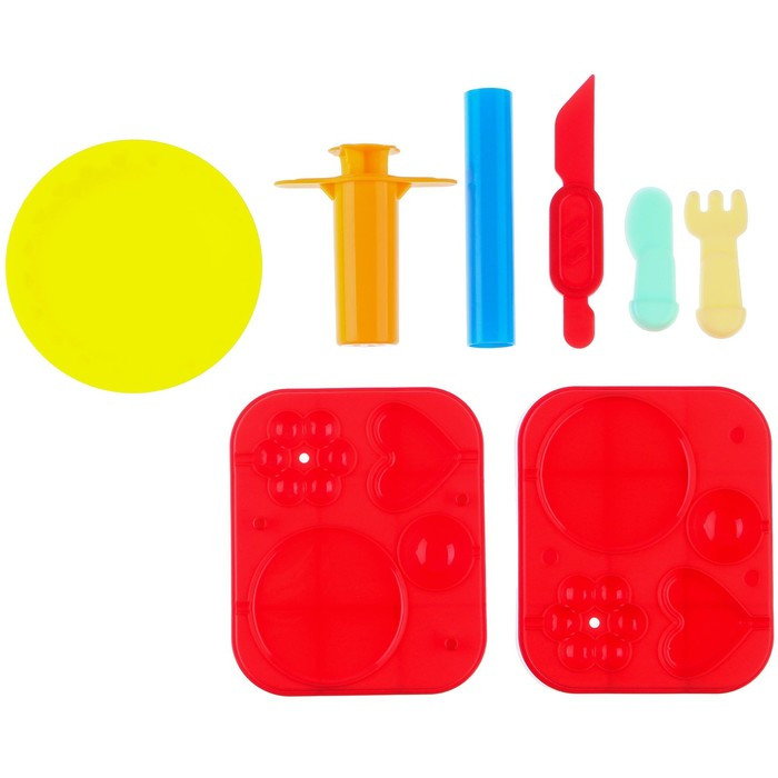 Игровой набор для лепки «Весёлые сладости», Маша и Медведь, 4 баночки с пластилином - фото 5 - id-p199325155