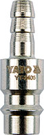 YT-2405 Штуцер под соединение под шланг 6 мм, YATO