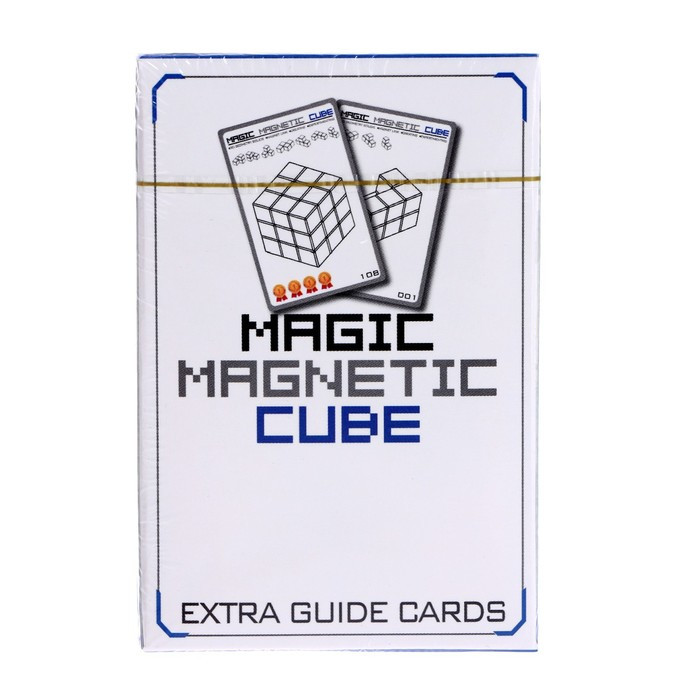 Конструктор магнитный «Магический куб», 7 деталей, 54 задания - фото 9 - id-p199330533