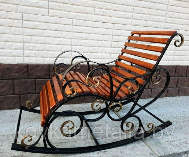Кресло качалка кованое "Беларусь №12"