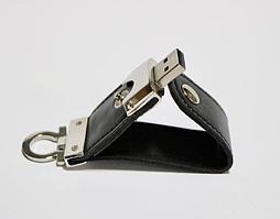 USB-накопитель LEATHER,32GB,черный