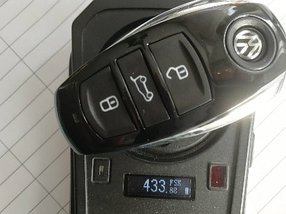 Смарт ключ Volkswagen Touareg 2010-2015 бесключевой доступ, фото 2